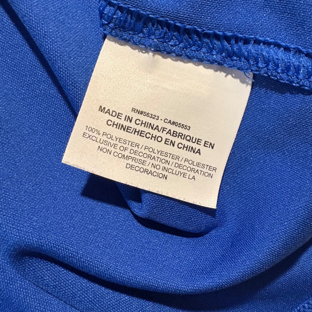 Nike Golf Tour Performance Dri FIT Blue Polo Shirt Men's Size‎ L - Picture 6 of 9